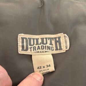 Duluth Trading Co. Relaxed Fit Nylon Pants in Brown
